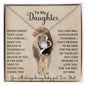 To My Daughter | This Old Lion | Love Dad | Forever Love Necklace