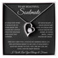 To My Beautiful Soulmate | I Will Love You | Forever Heart Necklace