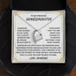 To My Precious Granddaughter | Love Grandma | Forever Love Necklace