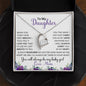 To My Daughter | Love Mom | Purple Flowers | Forever Love