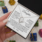 To My Daughter | From Mom | Forever Love Necklace