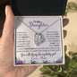 To My Daughter | Love Mom | Purple Flowers | Forever Love
