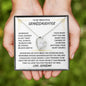 To My Beautiful Granddaughter | Love Grandma | Forever Love Necklace