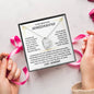To My Beautiful Granddaughter | Love Grandma | Forever Love Necklace