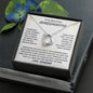 To My Beautiful Granddaughter | Love Grandma | Forever Love Necklace