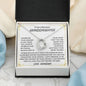 To My Precious Granddaughter | Love Grandma | Forever Love Necklace