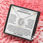 To My Beautiful Granddaughter | Love Grandma | Forever Love Necklace