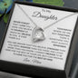 To My Daughter | From Mom | Forever Love Necklace