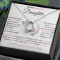 To My Beautiful Daughter | I Will Love You Forever | Forever Love Necklace