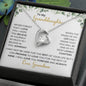 To My Granddaughter | I Will Love You Forever & Always | Forever Love Necklace