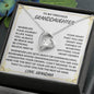 To My Precious Granddaughter | Love Grandma | Forever Love Necklace