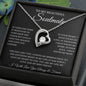 To My Beautiful Soulmate | I Will Love You | Forever Heart Necklace