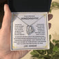 To My Precious Granddaughter | Love Grandma | Forever Love Necklace
