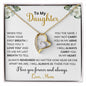 To My Daughter | When You Took Your First Breath | Forever Love Necklace
