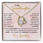 To My Granddaughter | I Will Love You Forever & Always | Forever Love