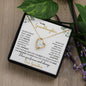 To My Granddaughter | I Will Love You Forever & Always | Forever Love Necklace
