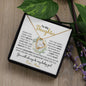 To My Daughter | When You Took Your First Breath | Forever Love Necklace