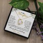 To My Daughter | When You Took Your First Breath | Forever Love Necklace