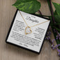 To My Daughter | From Mom | Forever Love Necklace