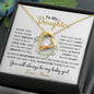 To My Daughter | When You Took Your First Breath | Forever Love Necklace