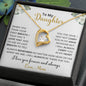 To My Daughter | When You Took Your First Breath | Forever Love Necklace