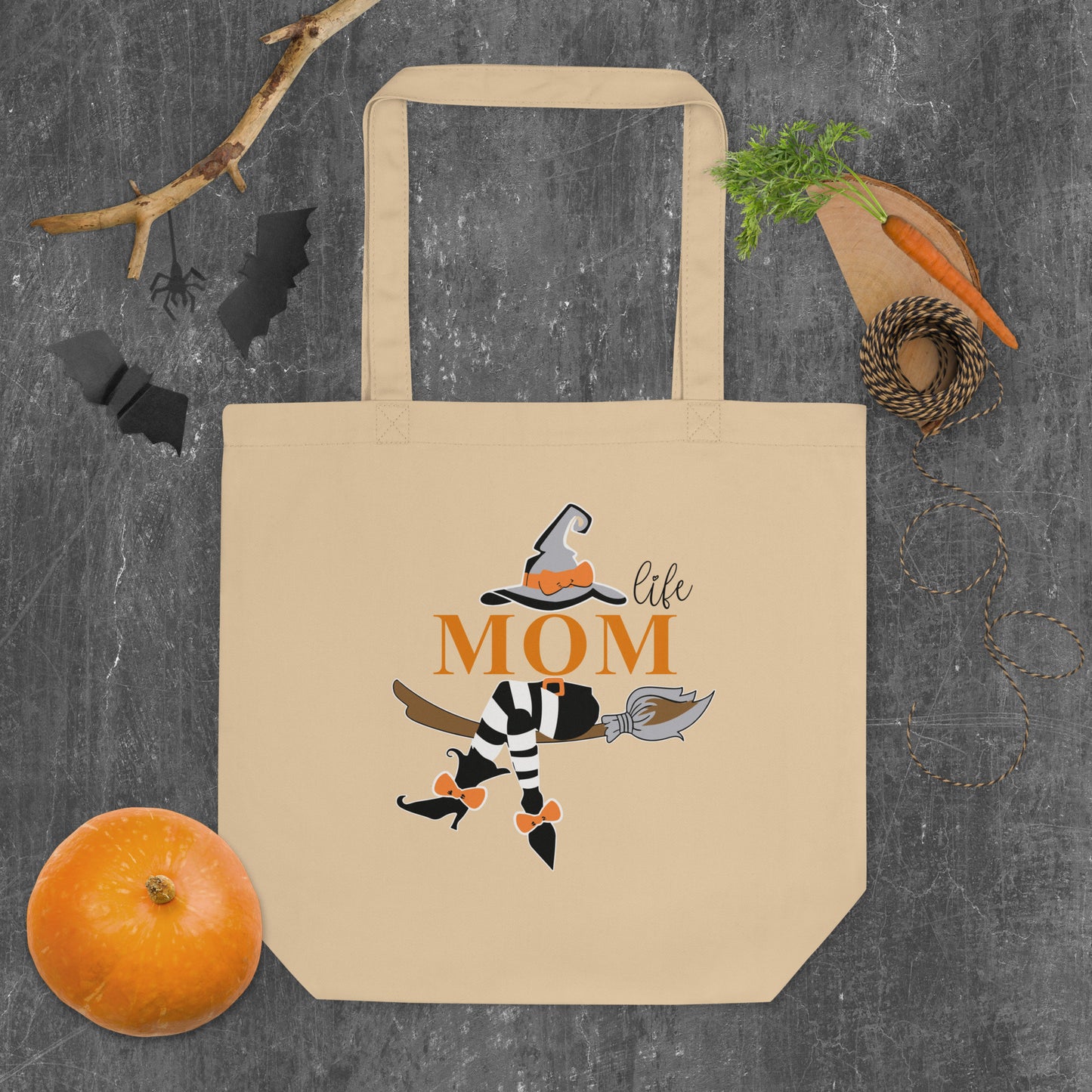 MomLife | Witches Hat | Eco Tote Bag