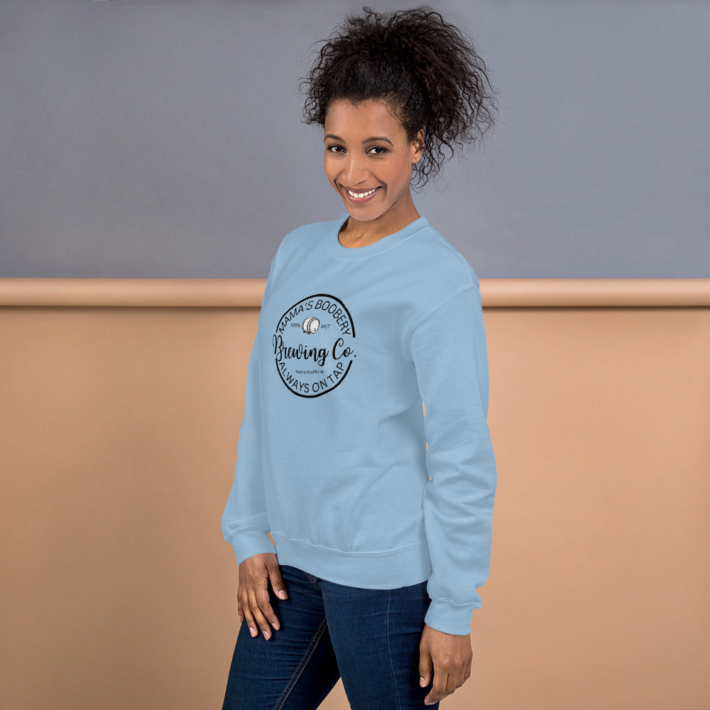 Mamas Boobery | Always On Tap | Variant 2 | Unisex Sweatshirt