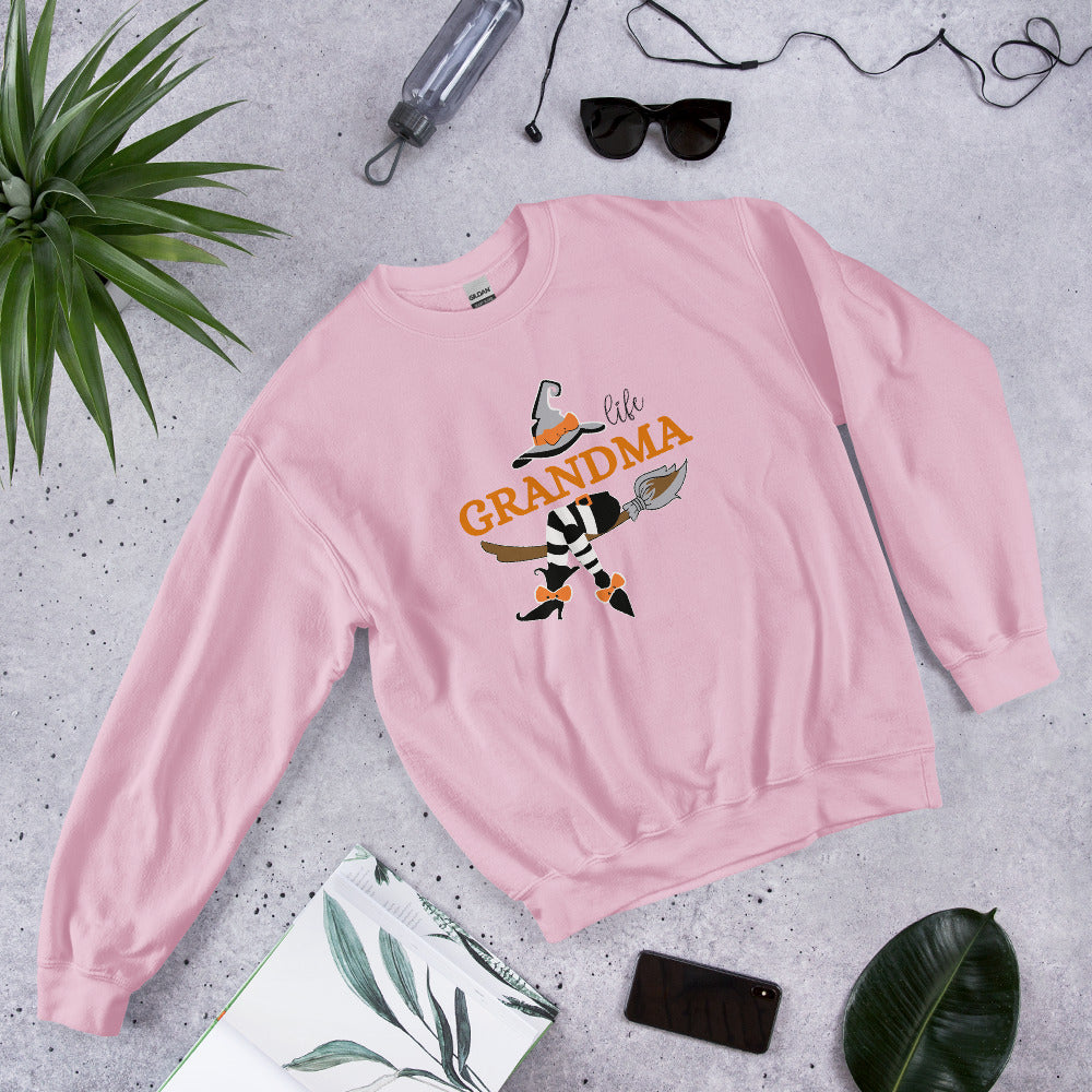 Grandma Life | Witches Hat | Unisex Sweatshirt