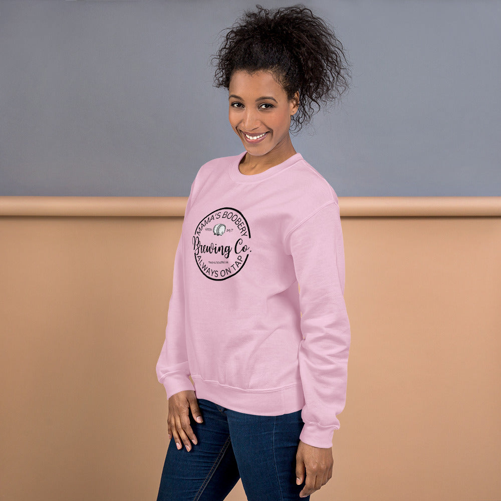 Mamas Boobery | Always On Tap | Variant 2 | Unisex Sweatshirt