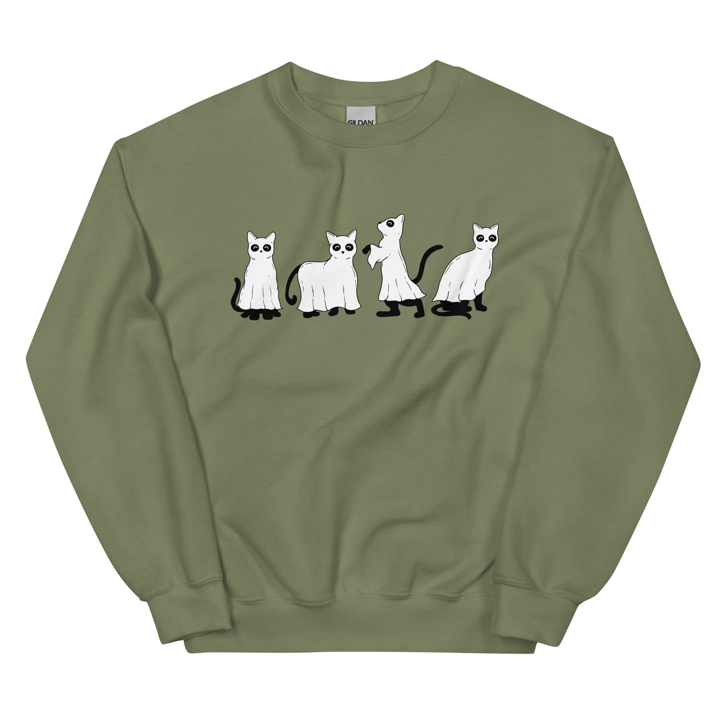 Ghost Kitties | Halloween | Unisex Sweatshirt