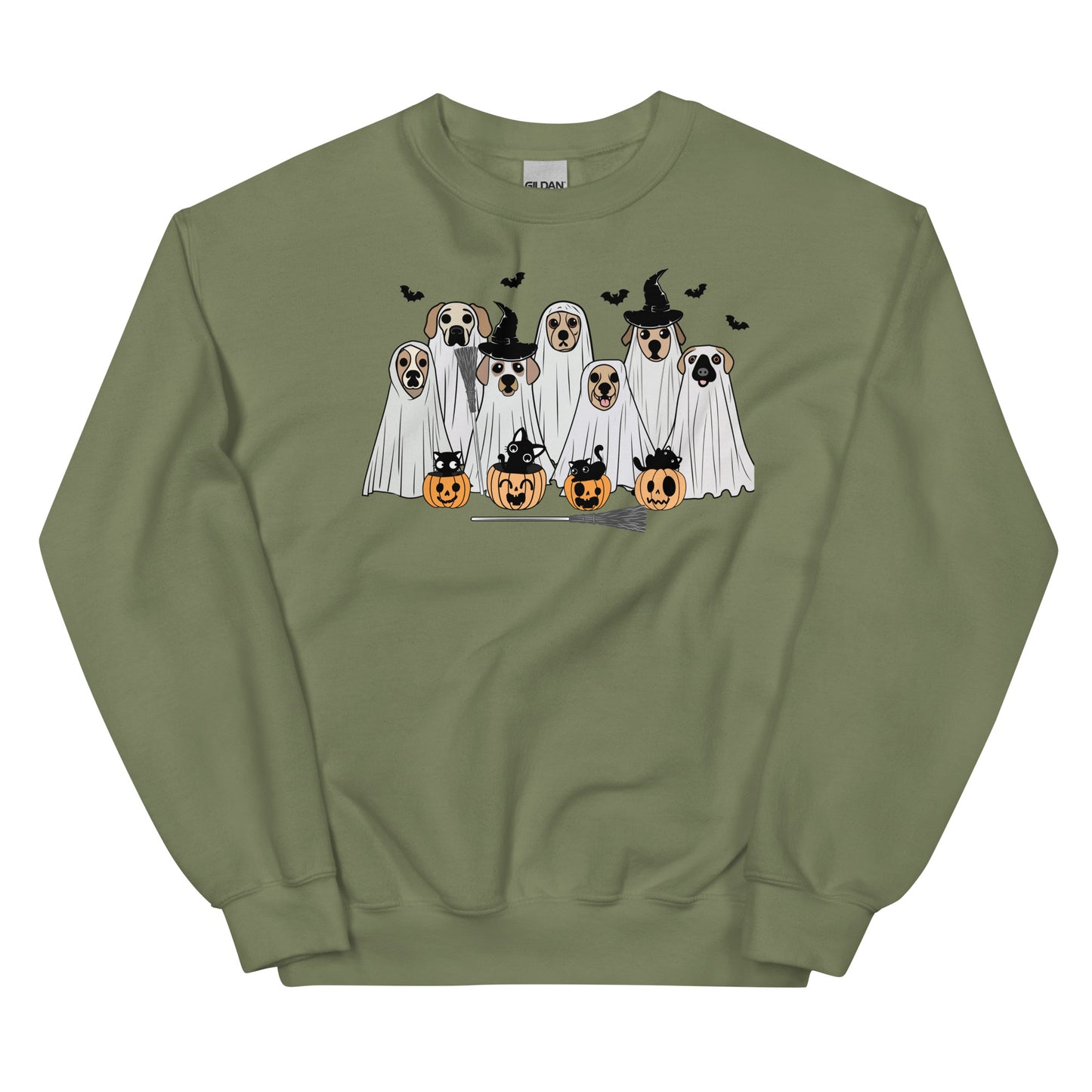 Ghost Dogs | Halloween | Unisex Sweatshirt