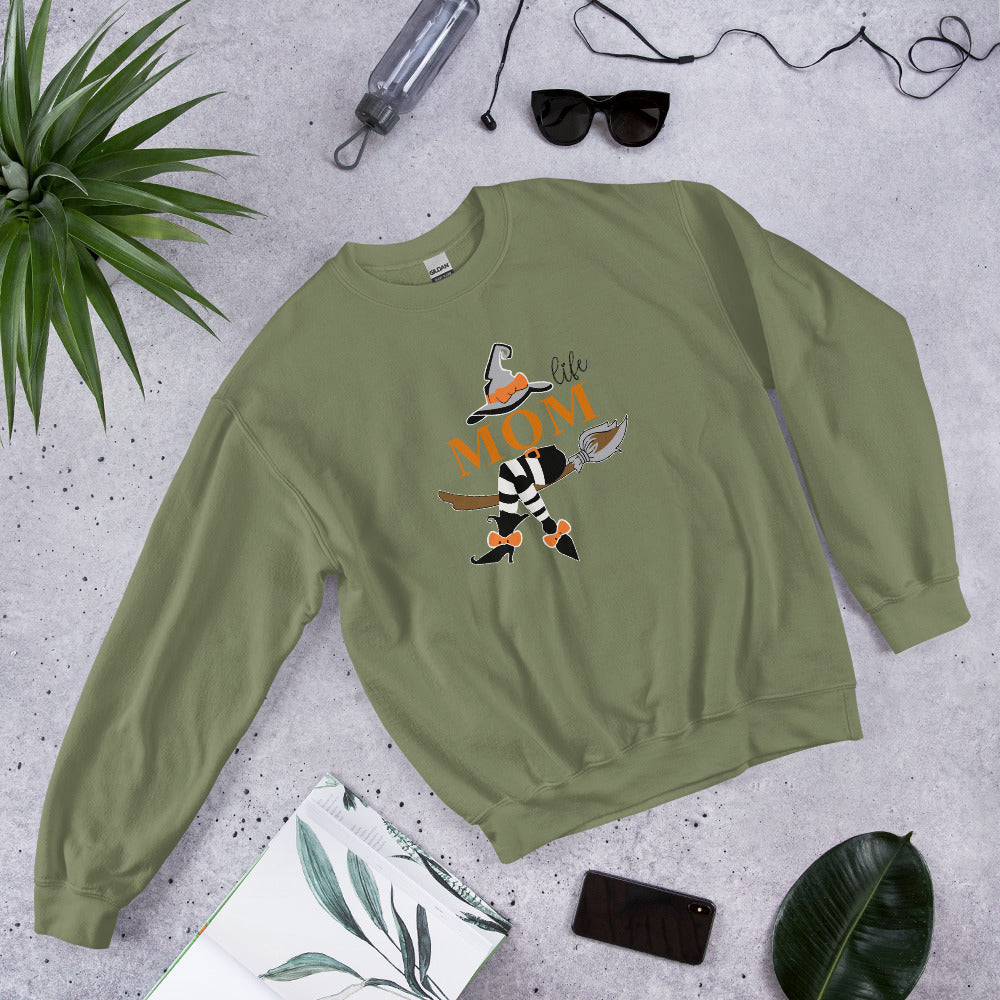 Mom Life | Witches Hat | Unisex Sweatshirt