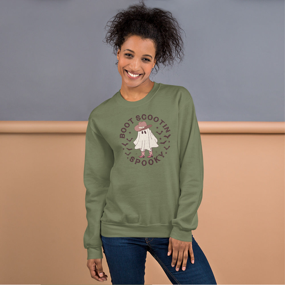 Boot Scootin Spooky | Halloween |Unisex Sweatshirt