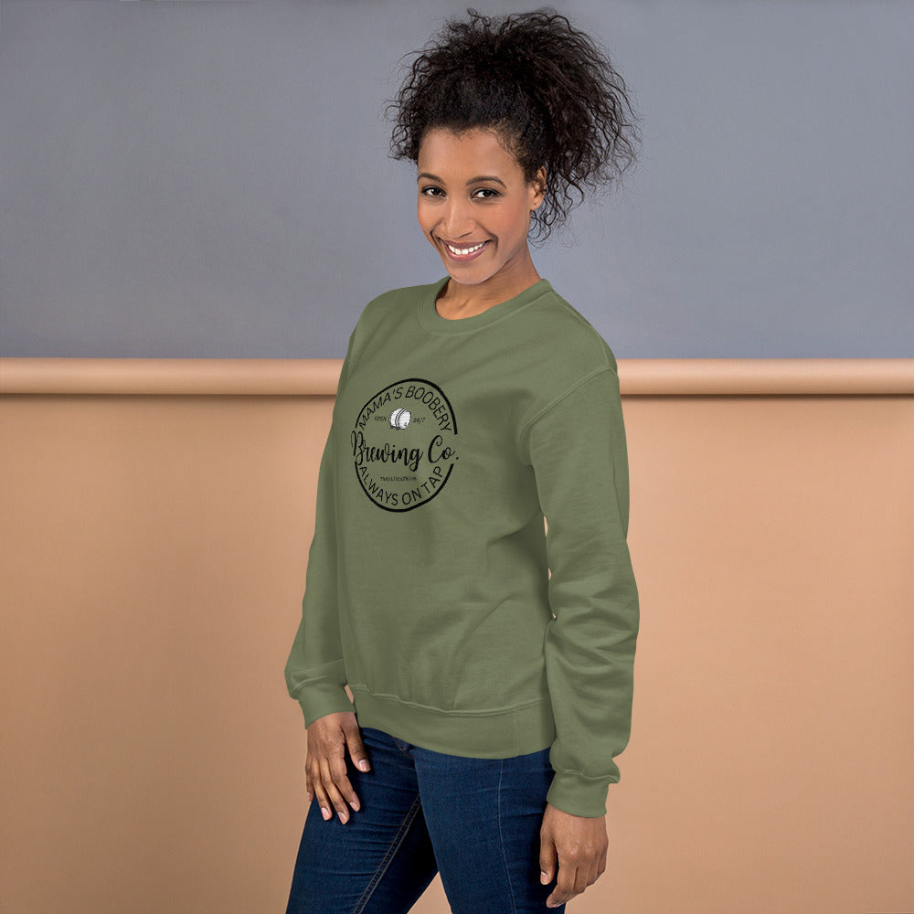 Mamas Boobery | Always On Tap | Variant 2 | Unisex Sweatshirt