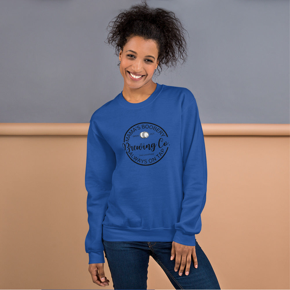 Mamas Boobery | Always On Tap | Variant 2 | Unisex Sweatshirt