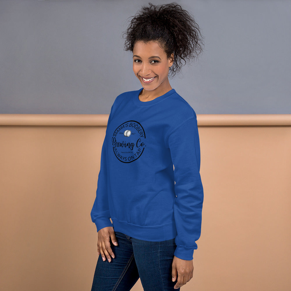 Mamas Boobery | Always On Tap | Variant 2 | Unisex Sweatshirt