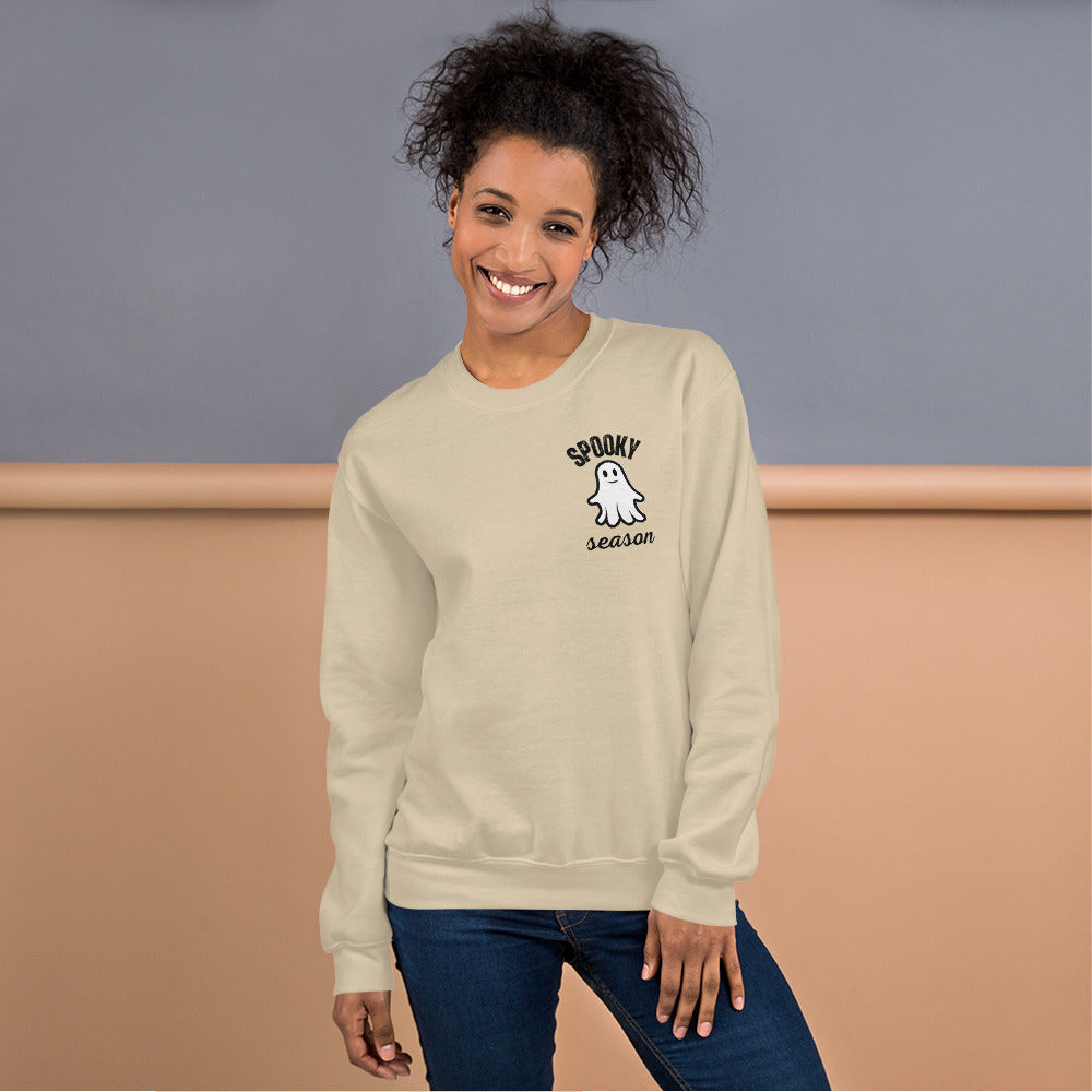 Spooky Season | Black Outline | Unisex Sweatshirt