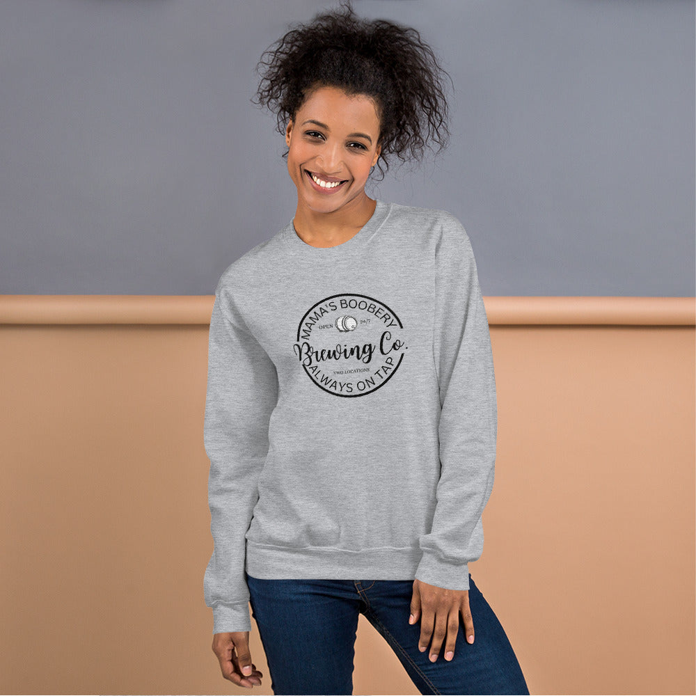 Mamas Boobery | Always On Tap | Variant 2 | Unisex Sweatshirt