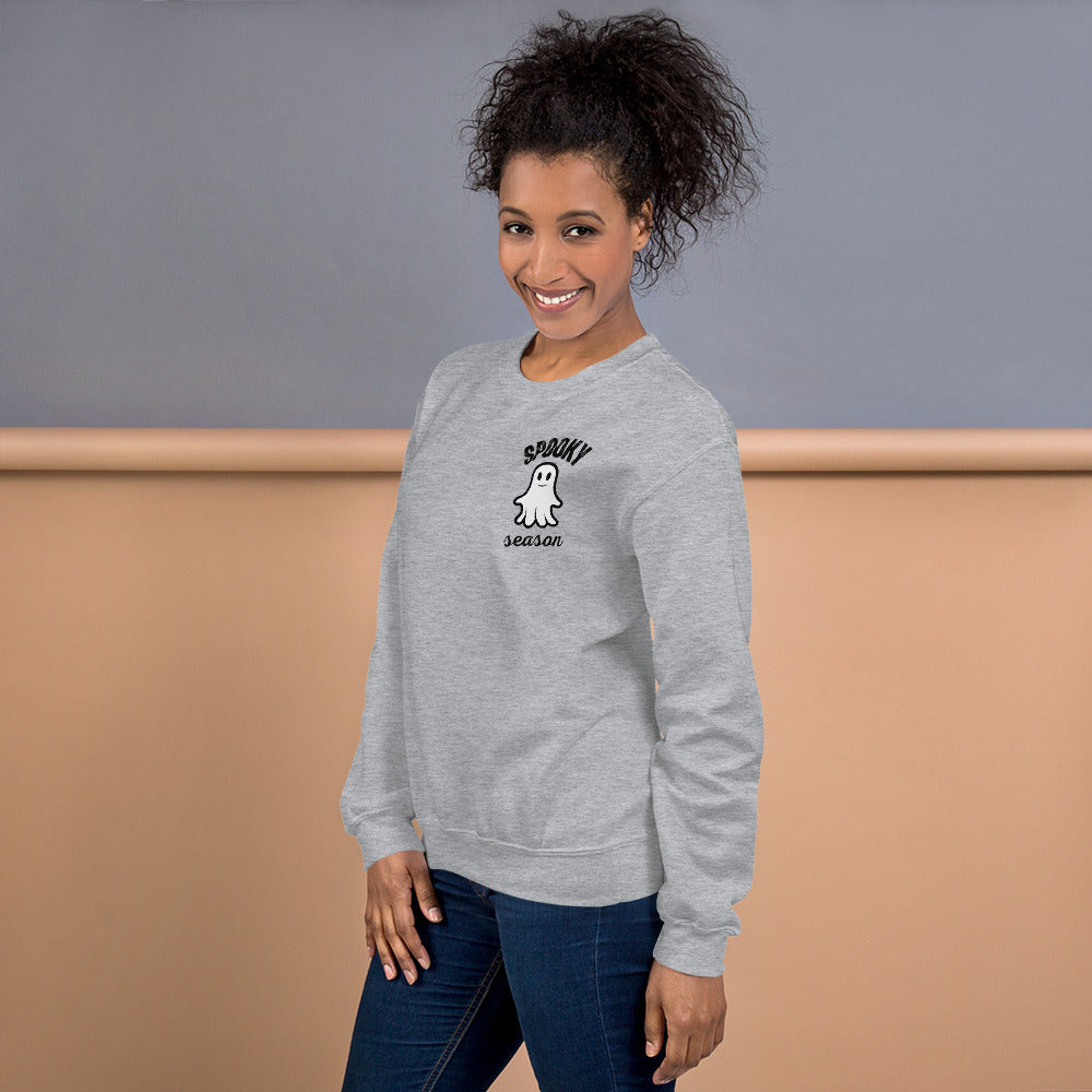 Spooky Season | Black Outline | Unisex Sweatshirt
