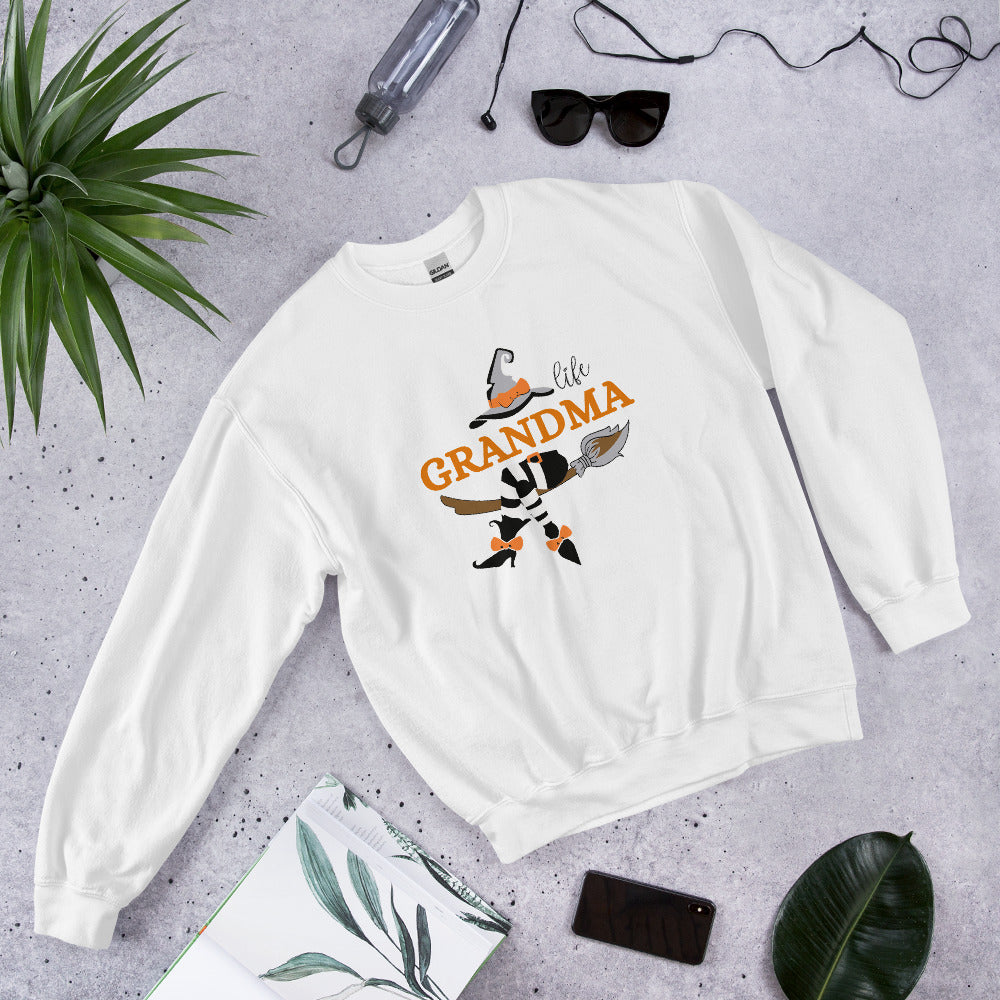 Grandma Life | Witches Hat | Unisex Sweatshirt