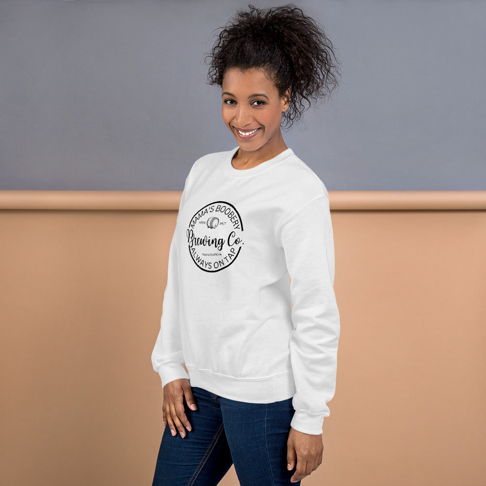 Mamas Boobery | Always On Tap | Variant 2 | Unisex Sweatshirt