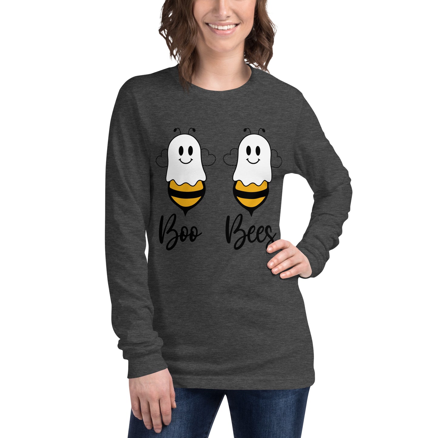 Boo Bees | Halloween | Unisex Long Sleeve Tee