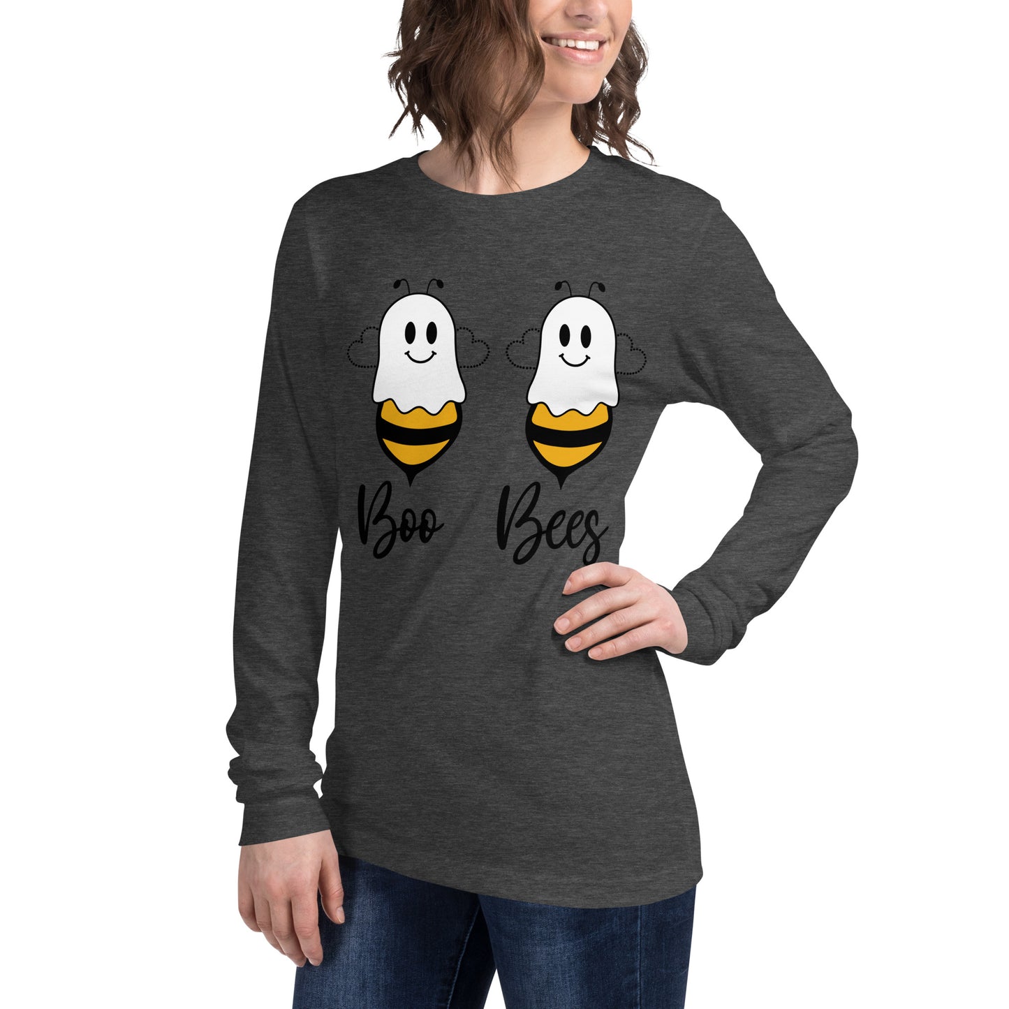 Boo Bees | Halloween | Unisex Long Sleeve Tee