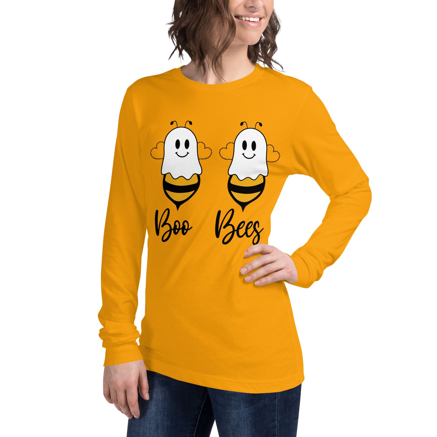 Boo Bees | Halloween | Unisex Long Sleeve Tee