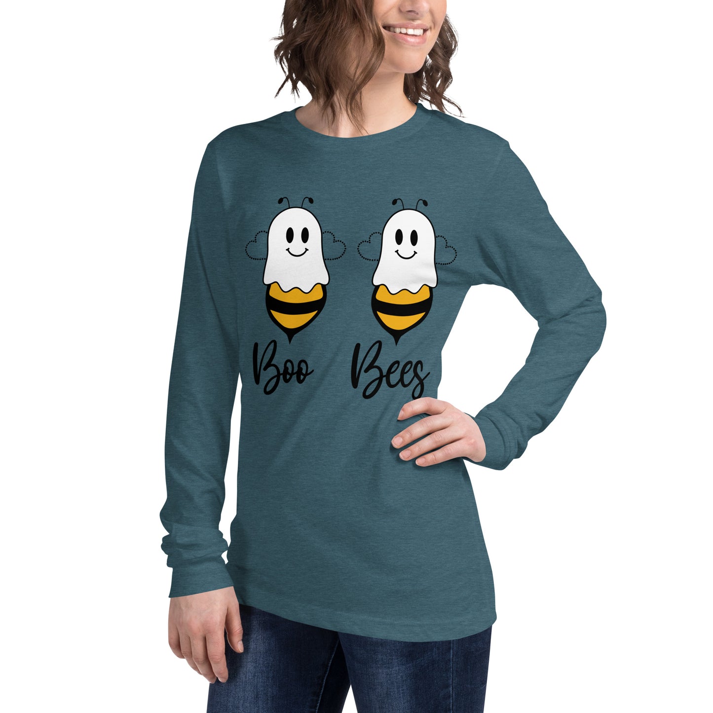 Boo Bees | Halloween | Unisex Long Sleeve Tee