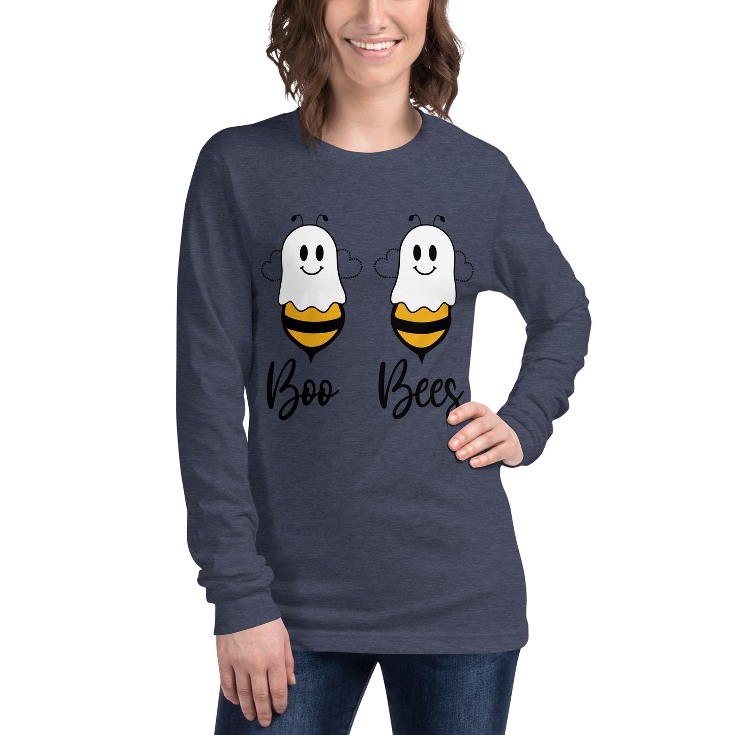 Boo Bees | Halloween | Unisex Long Sleeve Tee