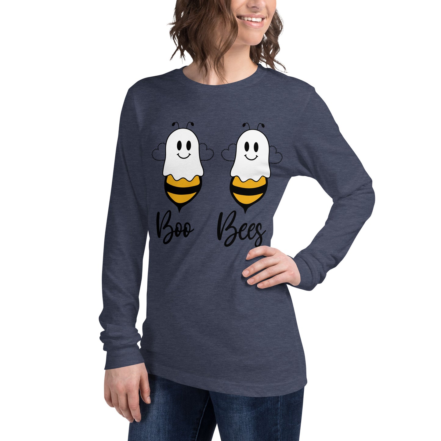 Boo Bees | Halloween | Unisex Long Sleeve Tee