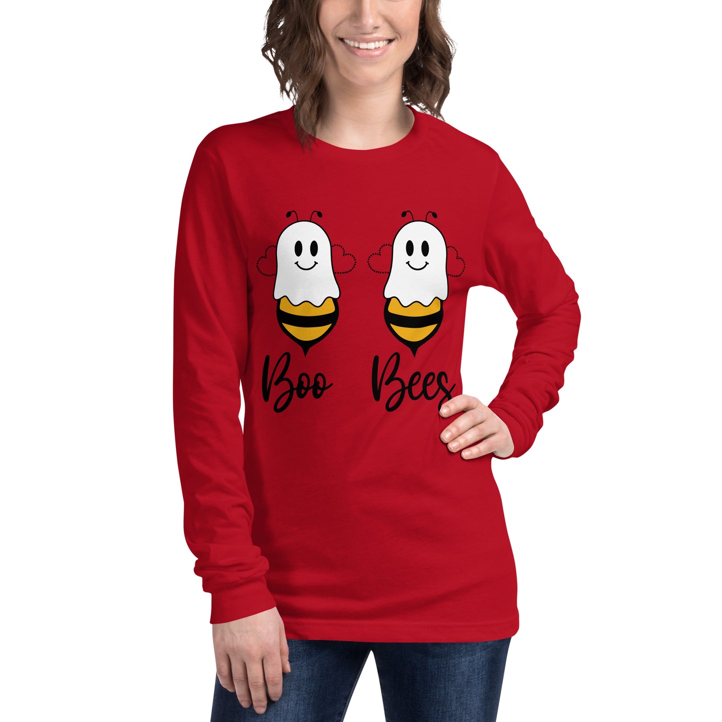Boo Bees | Halloween | Unisex Long Sleeve Tee