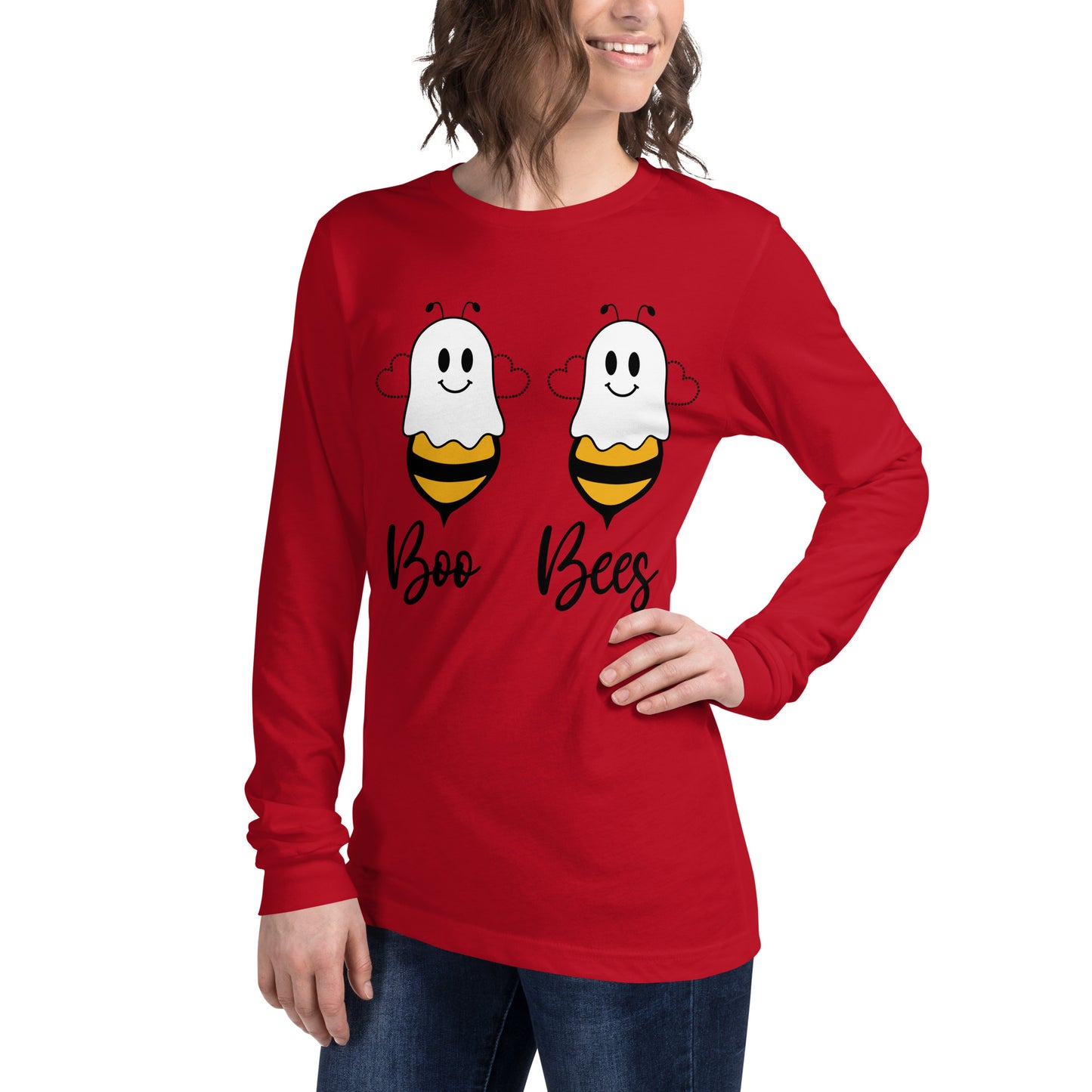 Boo Bees | Halloween | Unisex Long Sleeve Tee