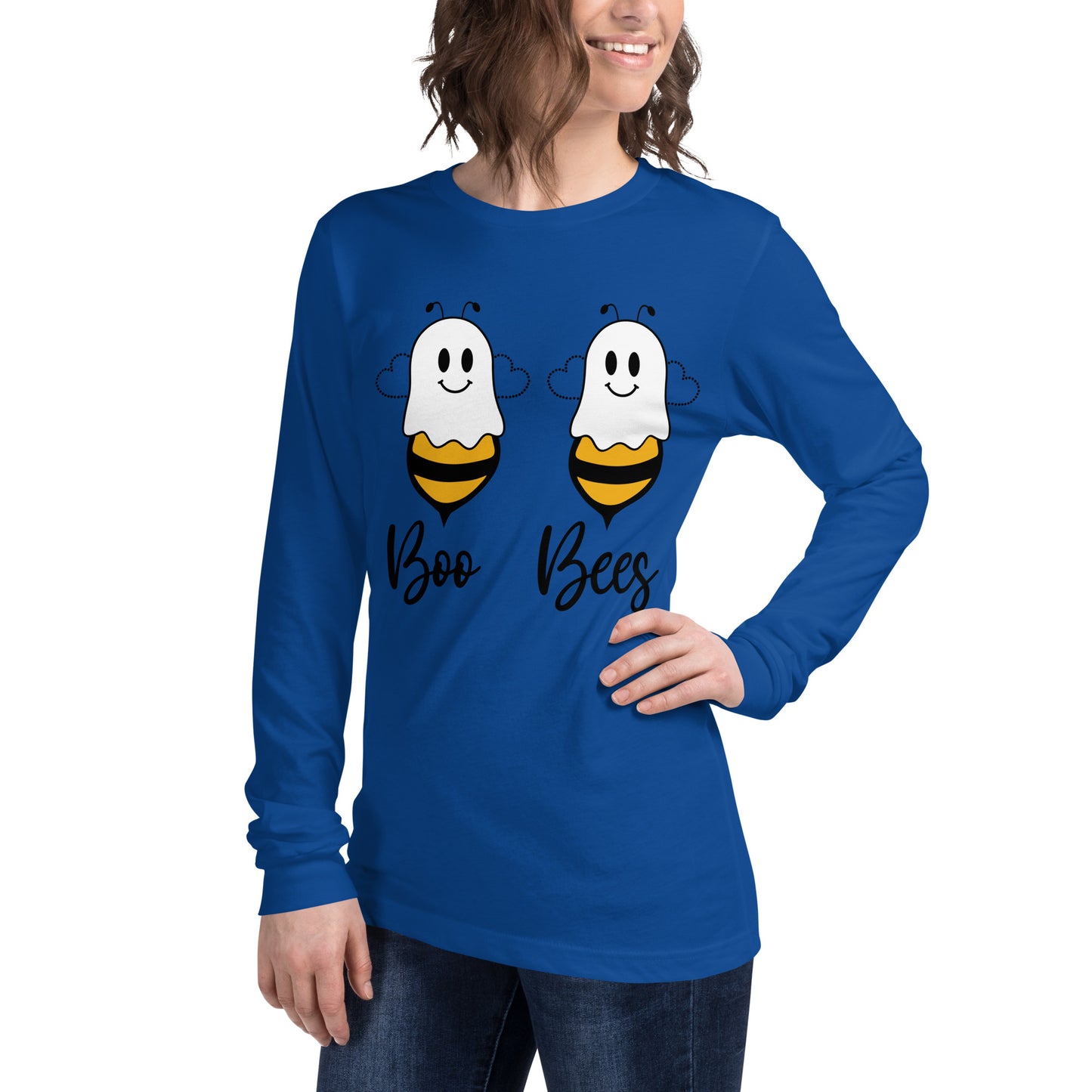 Boo Bees | Halloween | Unisex Long Sleeve Tee